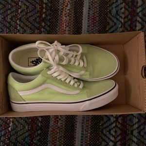lime green vans!!!!